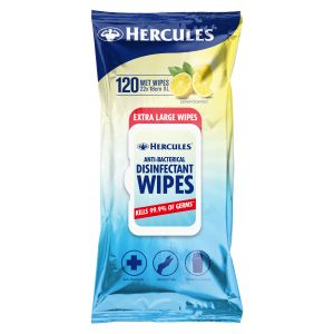 Hercules Anti Bacterial Disinfectant Wipes